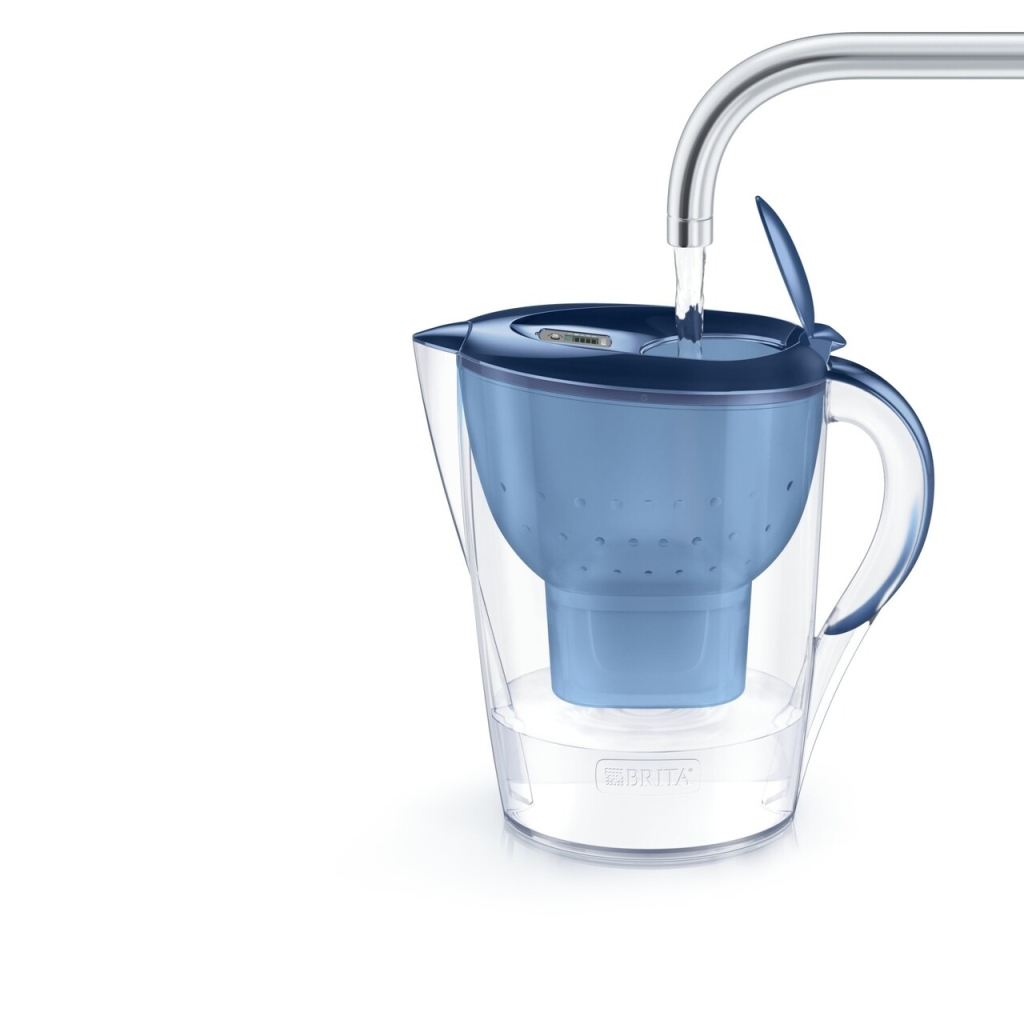 Фільтр-глечик Brita Marella XL Memo MXPro 3.5л (2л води) з фільтр-картриджем, синій (1052780) - фото 3 Фільтр-глечик Brita Marella XL Memo MXPro 3.5л (2л води) з фільтр-картриджем, синій (1052780) - фото 3