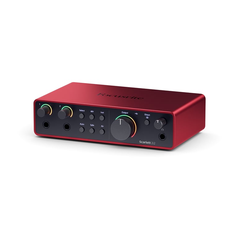 Аудіоінтерфейс Focusrite Scarlett 2i2 4th Gen (234619) - фото 1