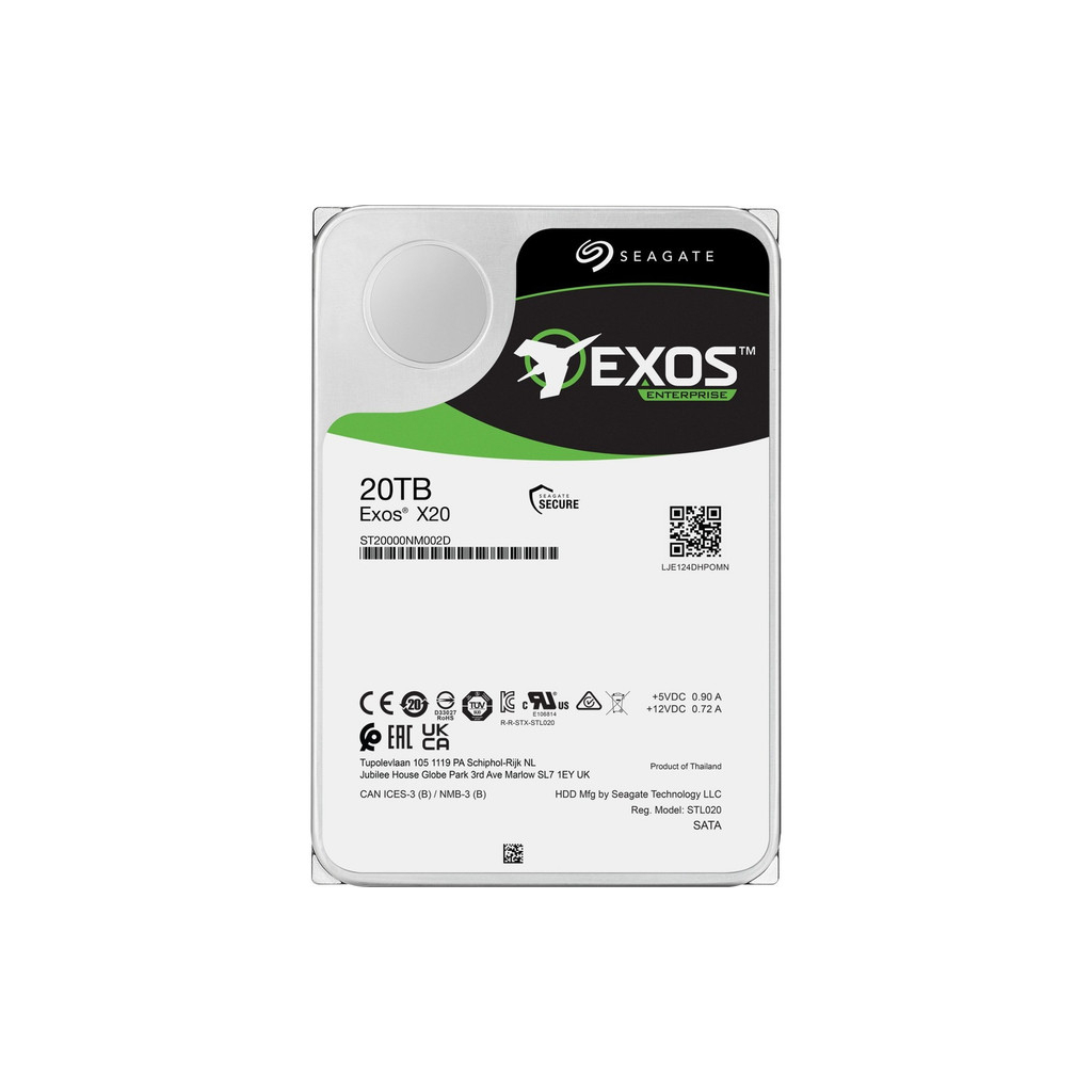 Жорсткий диск 3.5" 20TB Seagate (ST20000NM001E) - фото 2 Жорсткий диск 3.5" 20TB Seagate (ST20000NM001E) - фото 2