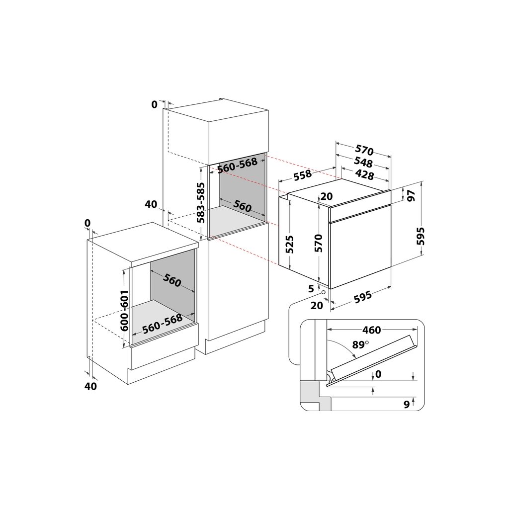 Духова шафа Whirlpool OMK38HU0X - фото 6 Духова шафа Whirlpool OMK38HU0X - фото 6