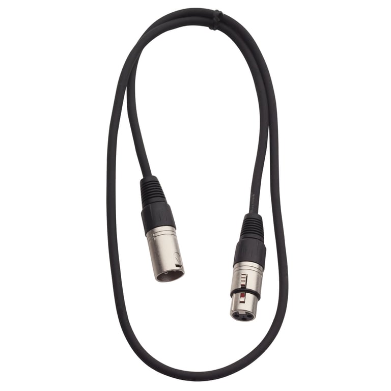 Мікрофонний кабель RockCable Microphone Cable 1m (RCL 30301 D6) - фото 1
