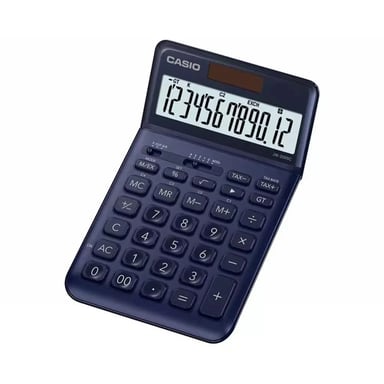 Калькулятор Casio JW-200SC-NY-W-EP, темно-синій (CALC-CAS-JW-200SC-NY) - фото 1