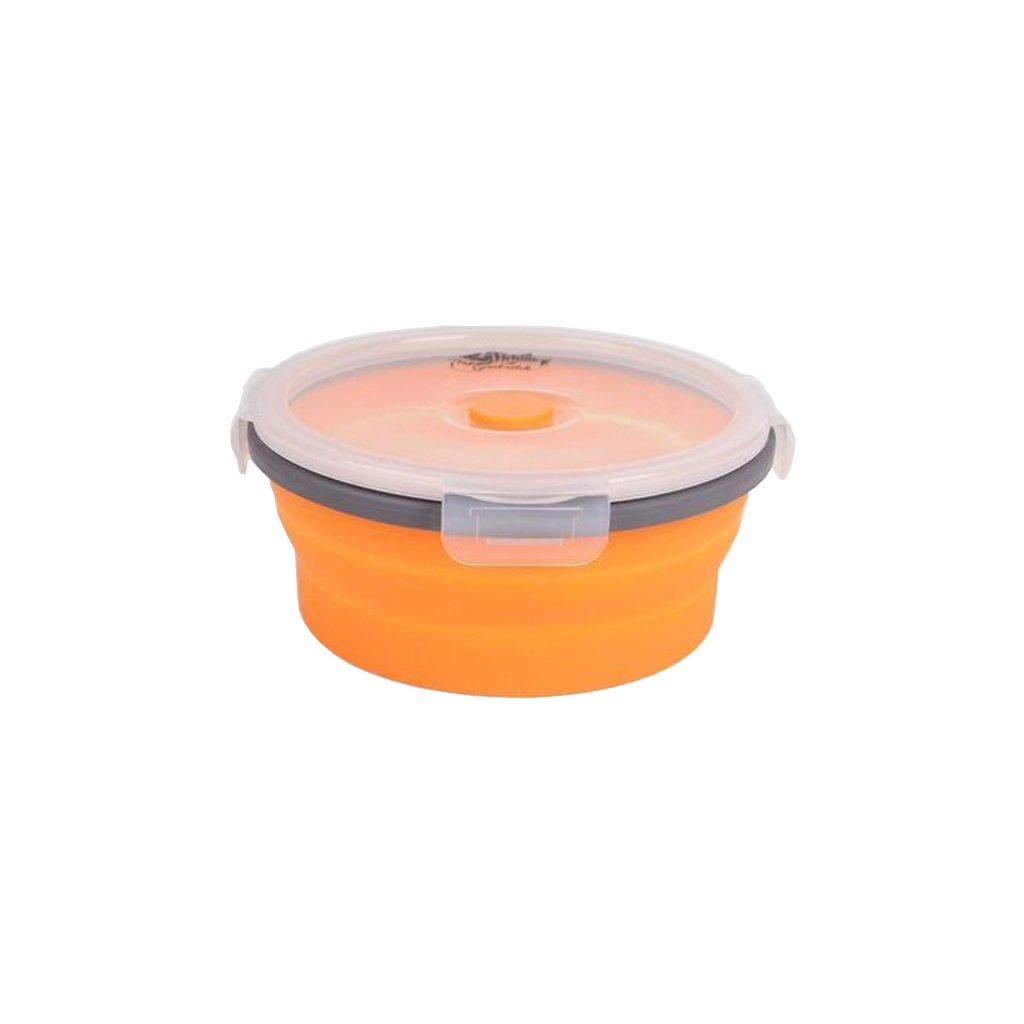 Харчовий контейнер Tramp складний 800ml Жовтогарячий (TRC-087-orange) - фото 1
