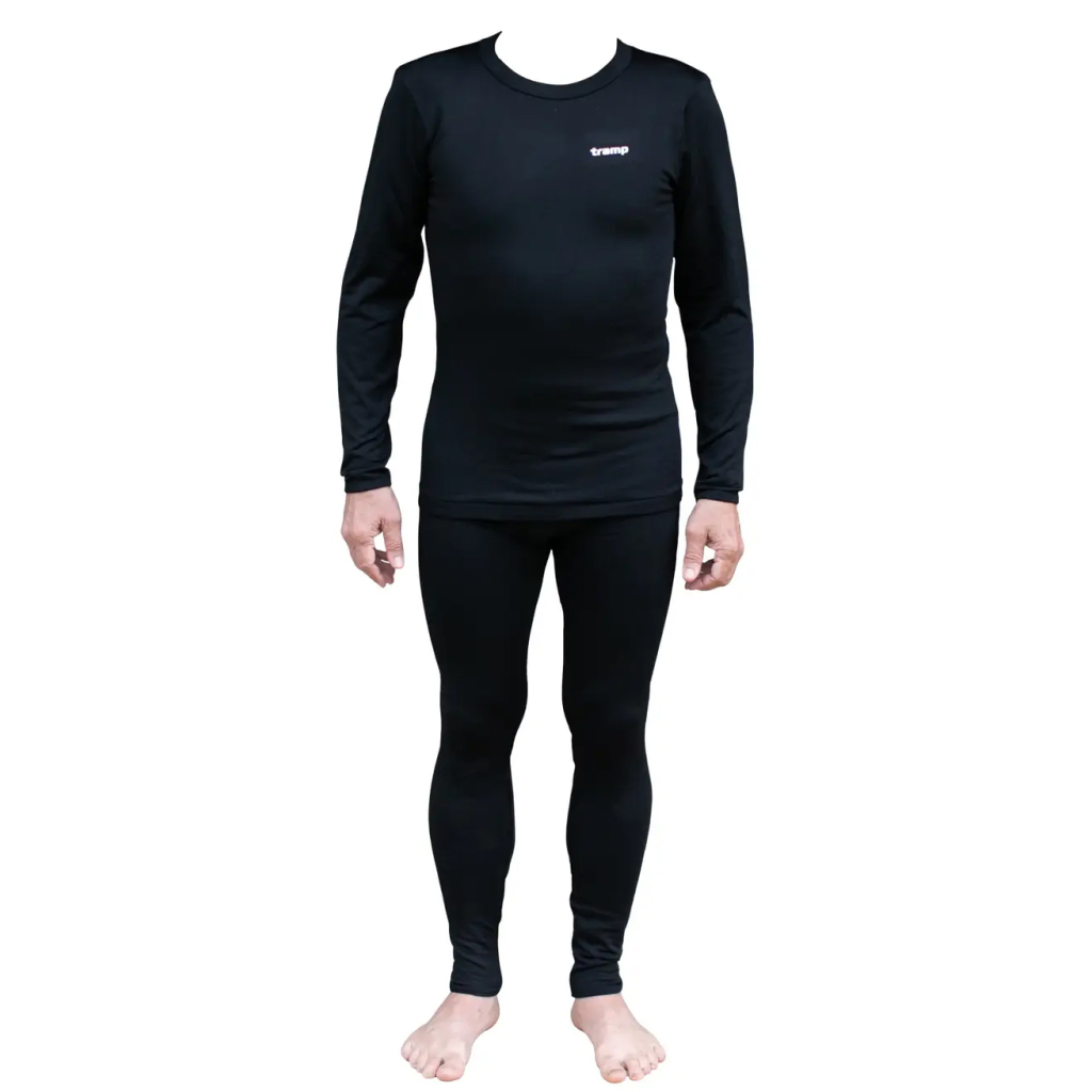 Комплект термобілизни Tramp Warm Soft S/M Black (UTRUM-019-black-S/M) - фото 2 Комплект термобілизни Tramp Warm Soft S/M Black (UTRUM-019-black-S/M) - фото 2