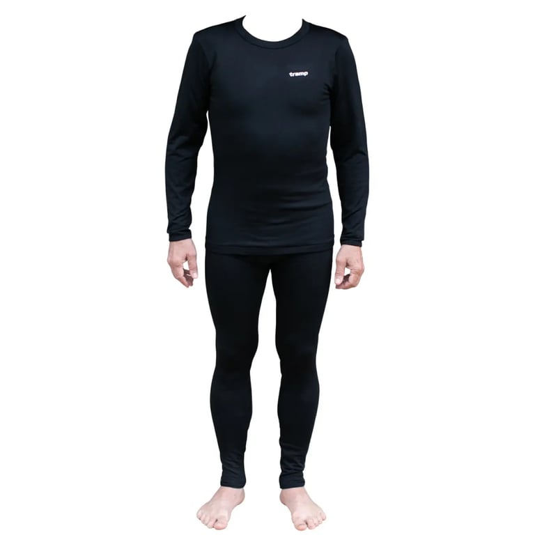 Комплект термобілизни Tramp Warm Soft S/M Black (UTRUM-019-black-S/M) - фото 2
