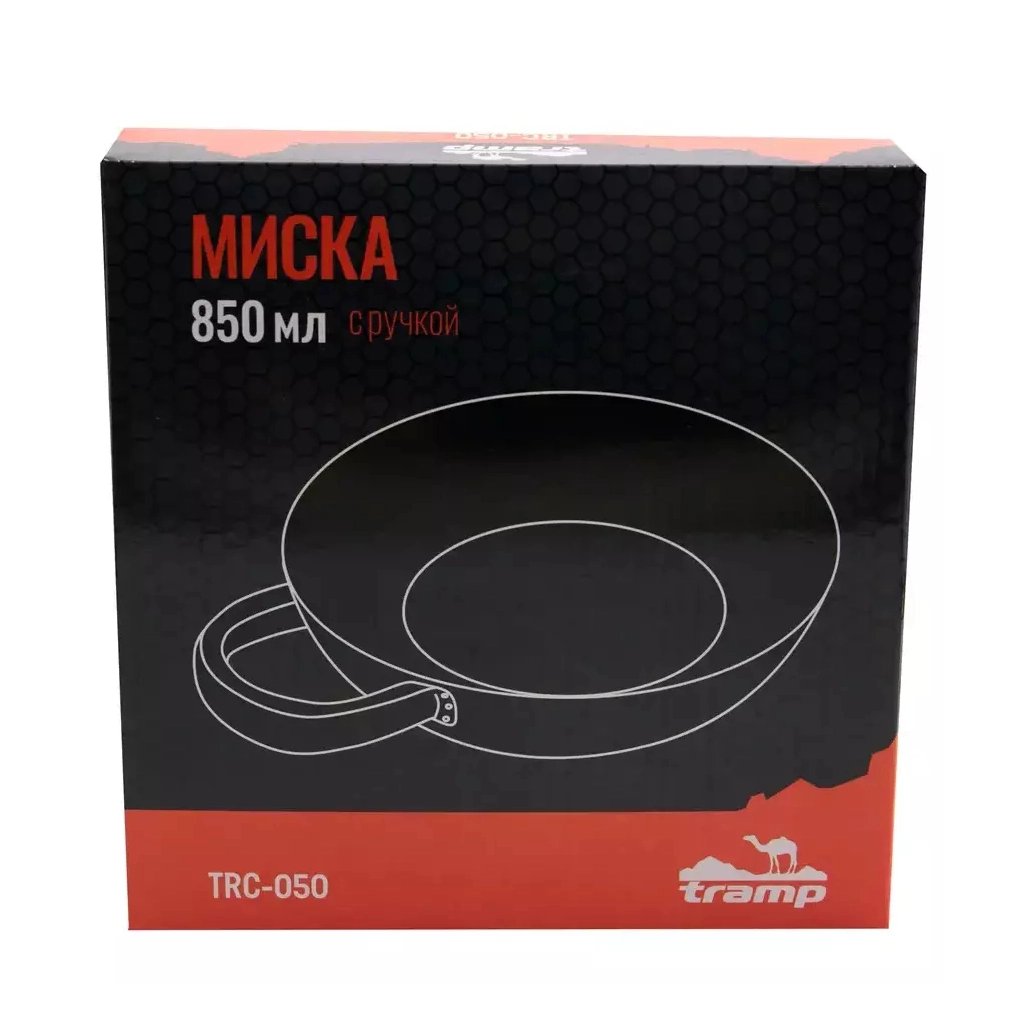 Миска туристична Tramp з нержавіючої сталі з ручкою (UTRC-050) - фото 5 Миска туристична Tramp з нержавіючої сталі з ручкою (UTRC-050) - фото 5