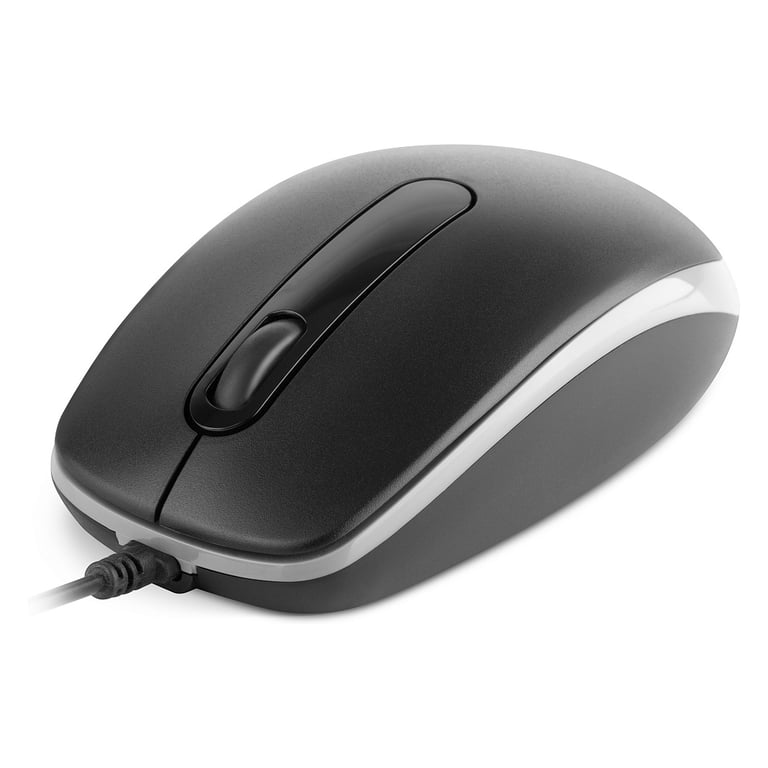Мишка REAL-EL RM-215 USB Black/Gray (EL123200037) - фото 1