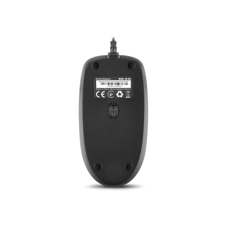 Мишка REAL-EL RM-215 USB Black/Gray (EL123200037) - фото 9