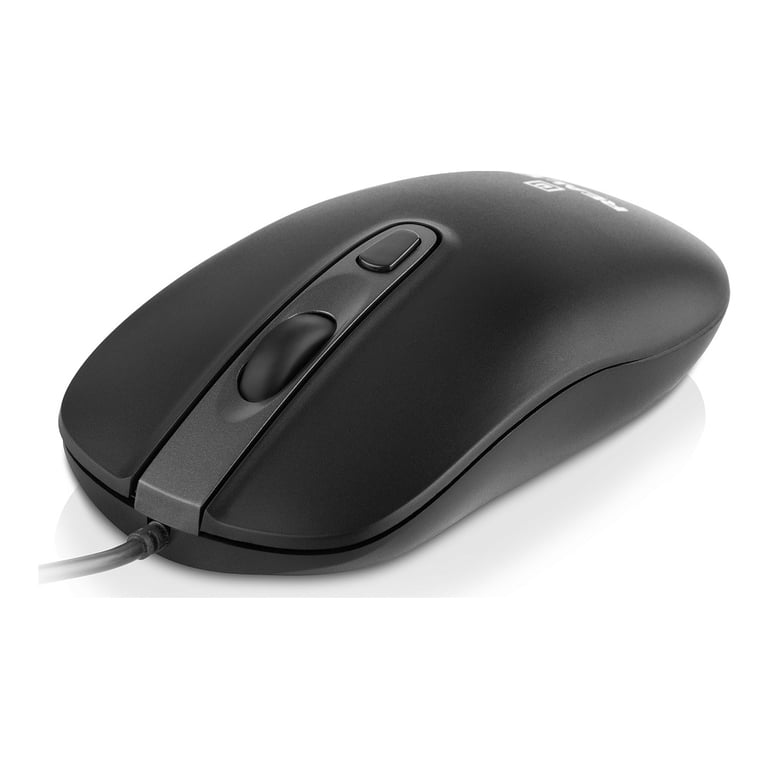 Мишка REAL-EL RM-222 USB Black/Gray (EL123200040) - фото 1