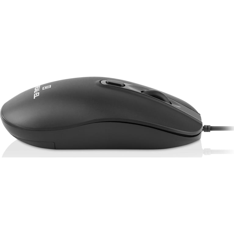 Мишка REAL-EL RM-222 USB Black/Gray (EL123200040) - фото 4