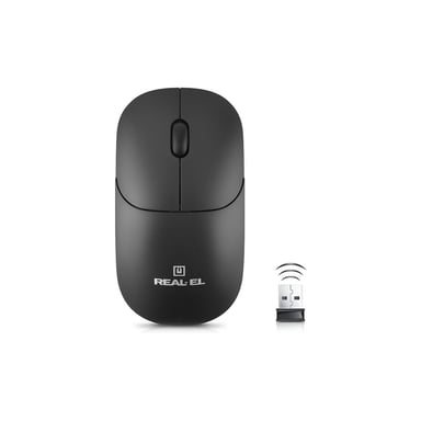 Мишка REAL-EL RM-311W Wireless Black (EL123200041) - фото 1