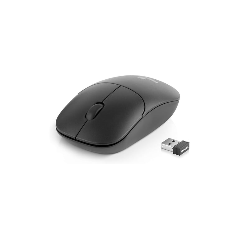 Мишка REAL-EL RM-311W Wireless Black (EL123200041) - фото 2