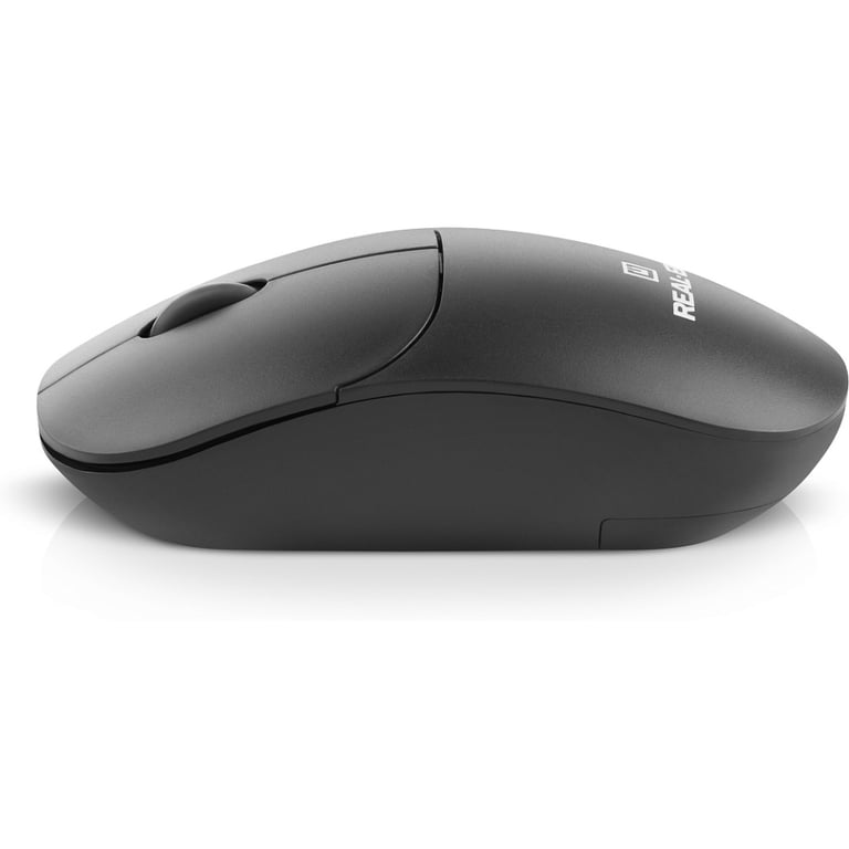 Мишка REAL-EL RM-313W Wireless Black (EL123200042) - фото 3