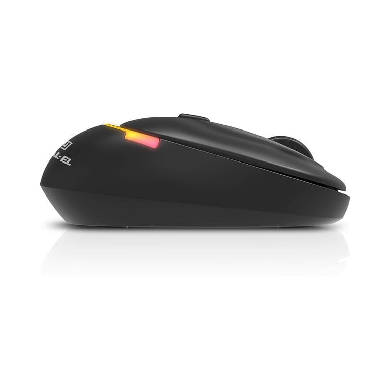 Мишка REAL-EL RM-440W Wireless/Bluetooth Black (EL123200045) - фото 8