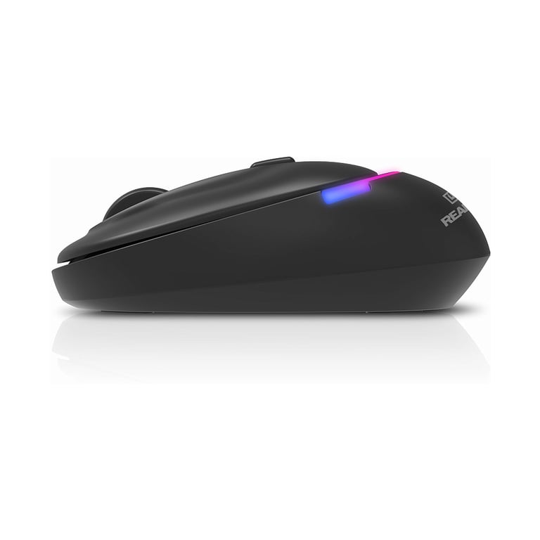 Мишка REAL-EL RM-440W Wireless/Bluetooth Black (EL123200045) - фото 9