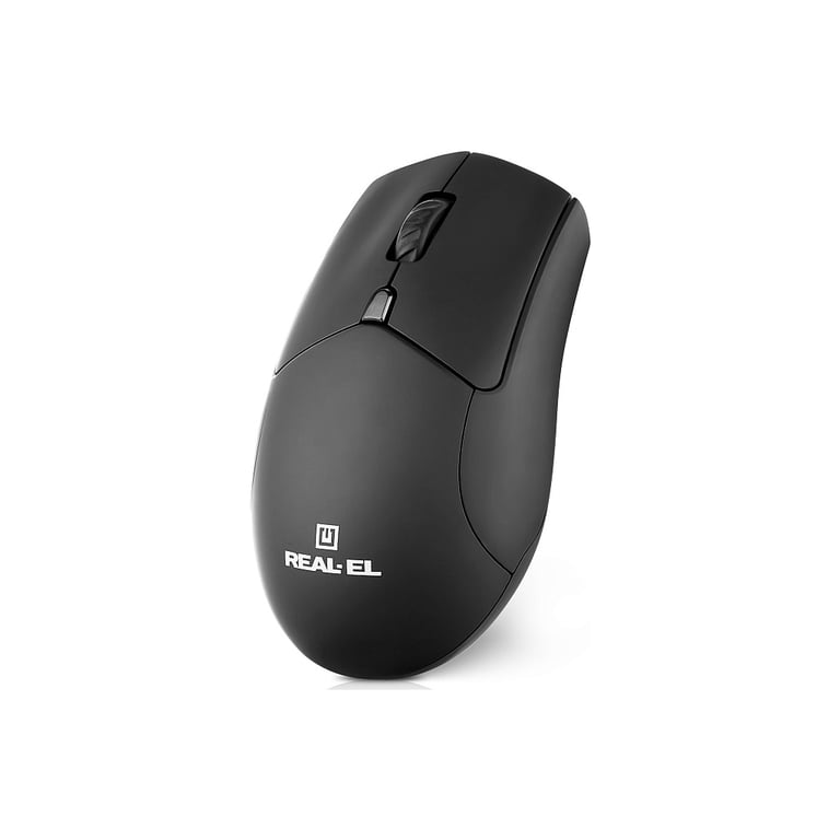 Мишка REAL-EL RM-460W Wireless/Bluetooth Black (EL123200048) - фото 6