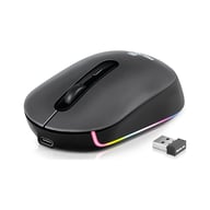 Мишка REAL-EL RM-470W Wireless/Bluetooth Dark Gray (EL123200049) - фото 1