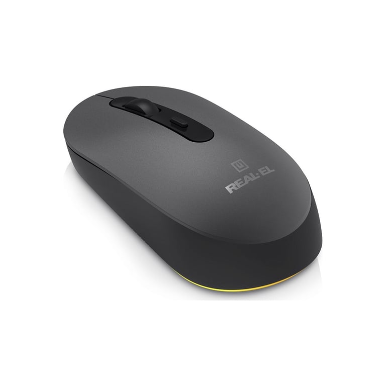 Мишка REAL-EL RM-470W Wireless/Bluetooth Dark Gray (EL123200049) - фото 3