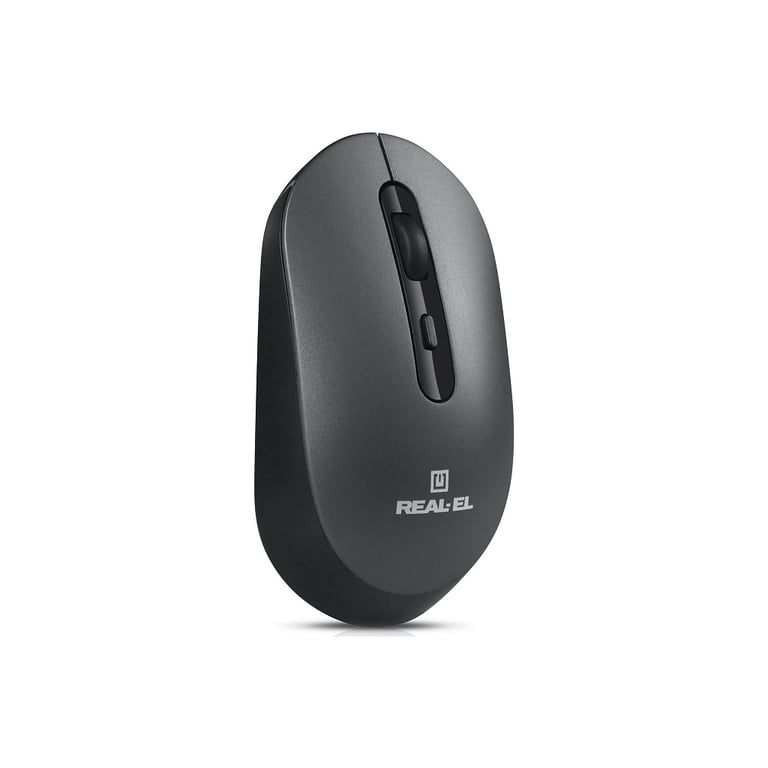 Мишка REAL-EL RM-470W Wireless/Bluetooth Dark Gray (EL123200049) - фото 7