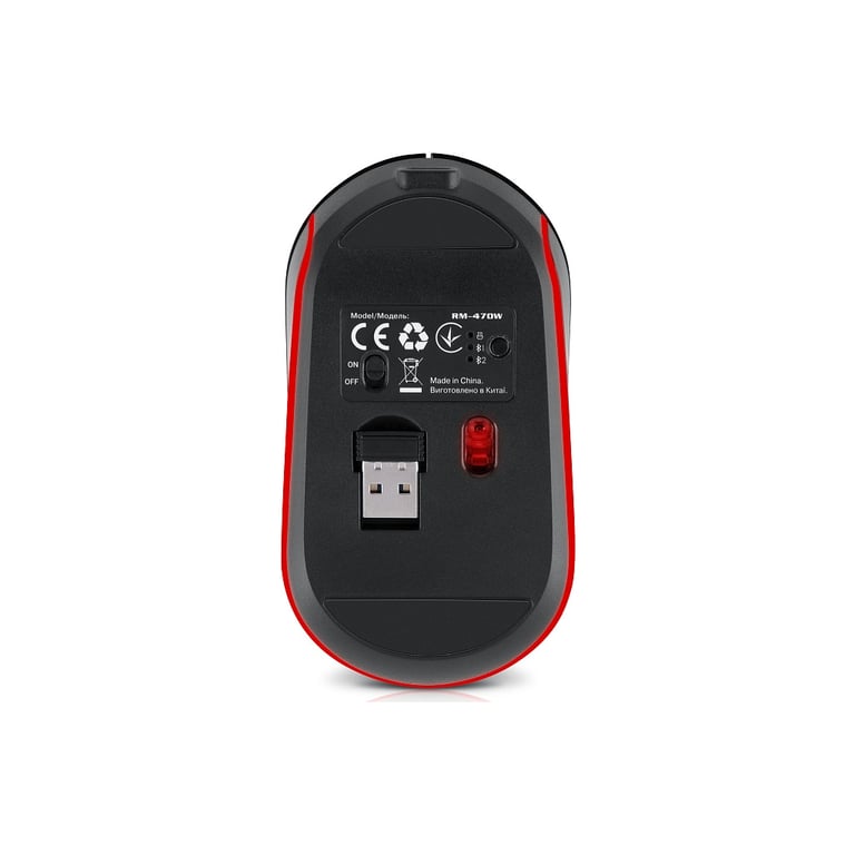 Мишка REAL-EL RM-470W Wireless/Bluetooth Dark Gray (EL123200049) - фото 9