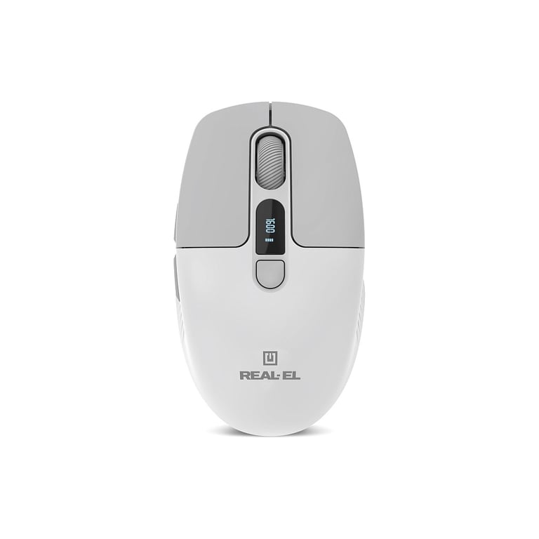 Мишка REAL-EL RM-480W Wireless/Bluetooth White (EL123200050) - фото 3