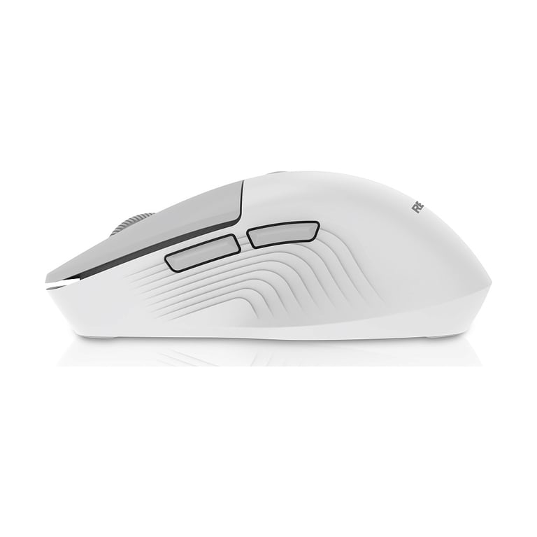 Мишка REAL-EL RM-480W Wireless/Bluetooth White (EL123200050) - фото 5