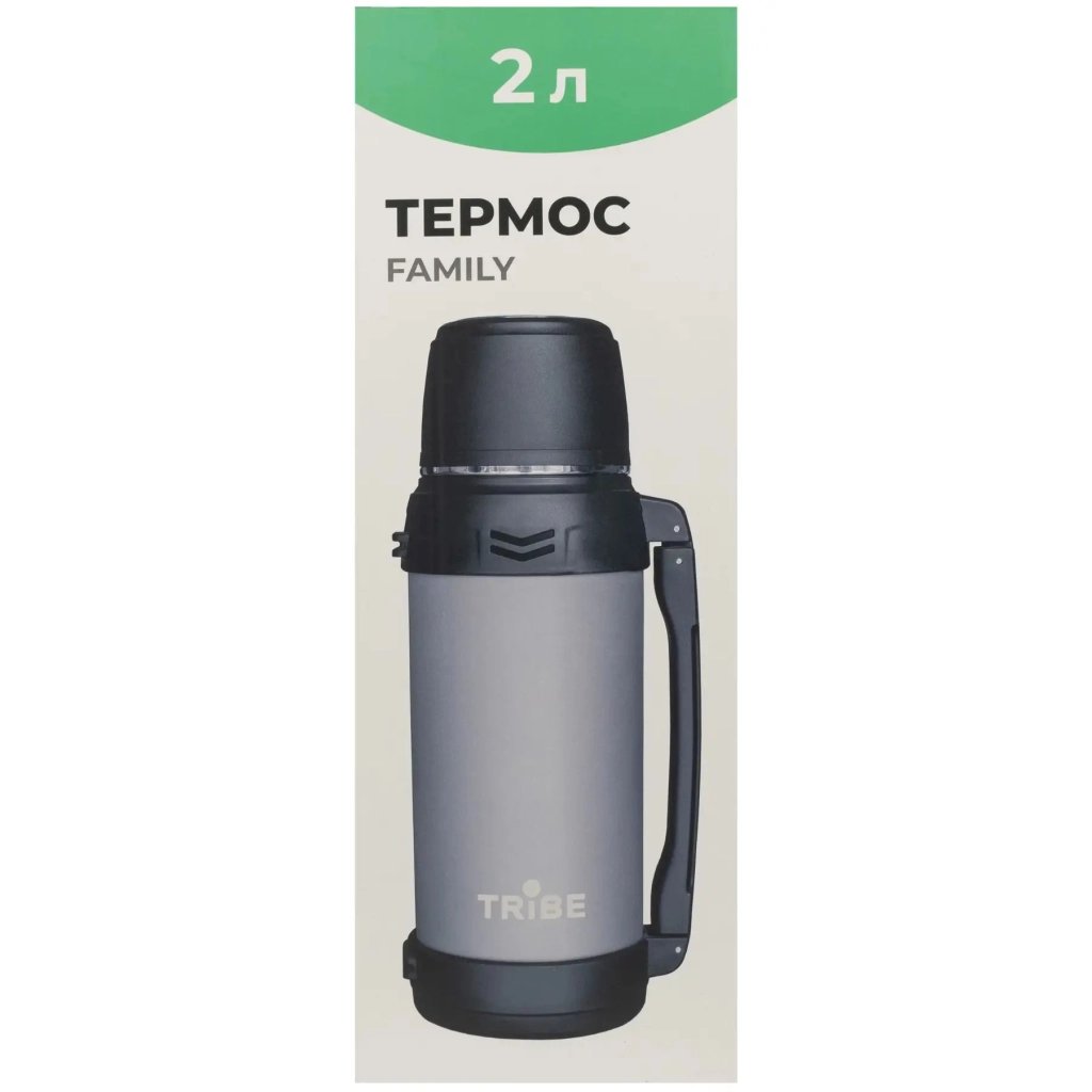 Термос Tribe Family line 2 л Grey (T-DG-0001-grey) - фото 12 Термос Tribe Family line 2 л Grey (T-DG-0001-grey) - фото 12