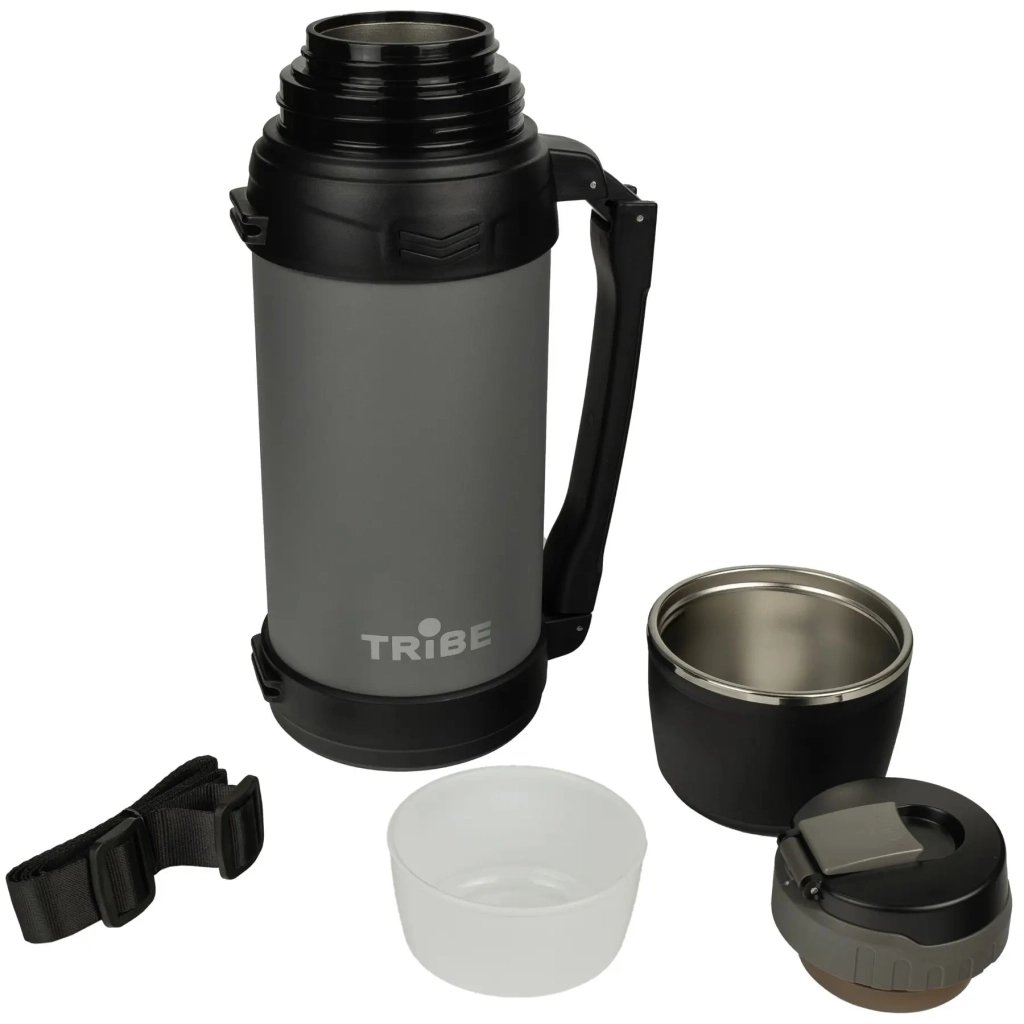 Термос Tribe Family line 2 л Grey (T-DG-0001-grey) - фото 3 Термос Tribe Family line 2 л Grey (T-DG-0001-grey) - фото 3