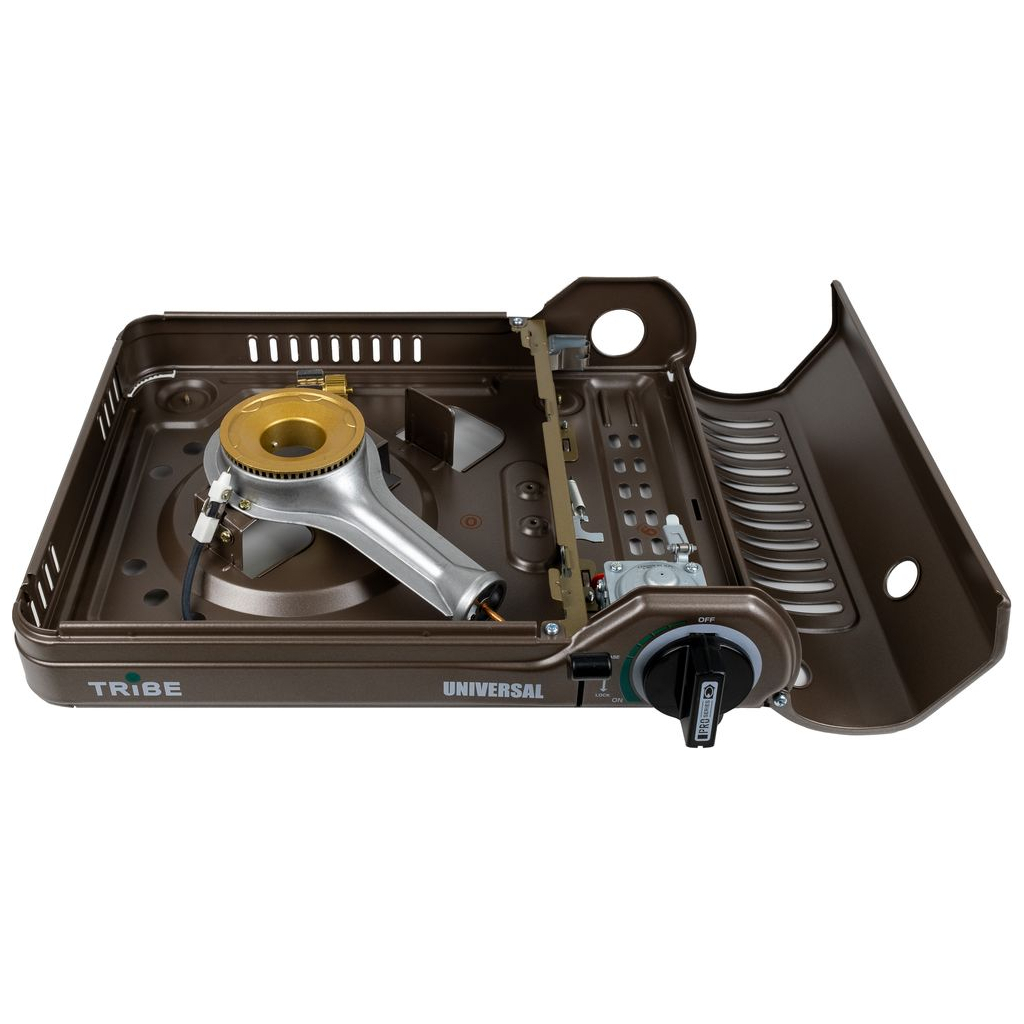 Портативна газова плитка Tribe Universal Grey (T-HD-0003-grey) - фото 3 Портативна газова плитка Tribe Universal Grey (T-HD-0003-grey) - фото 3