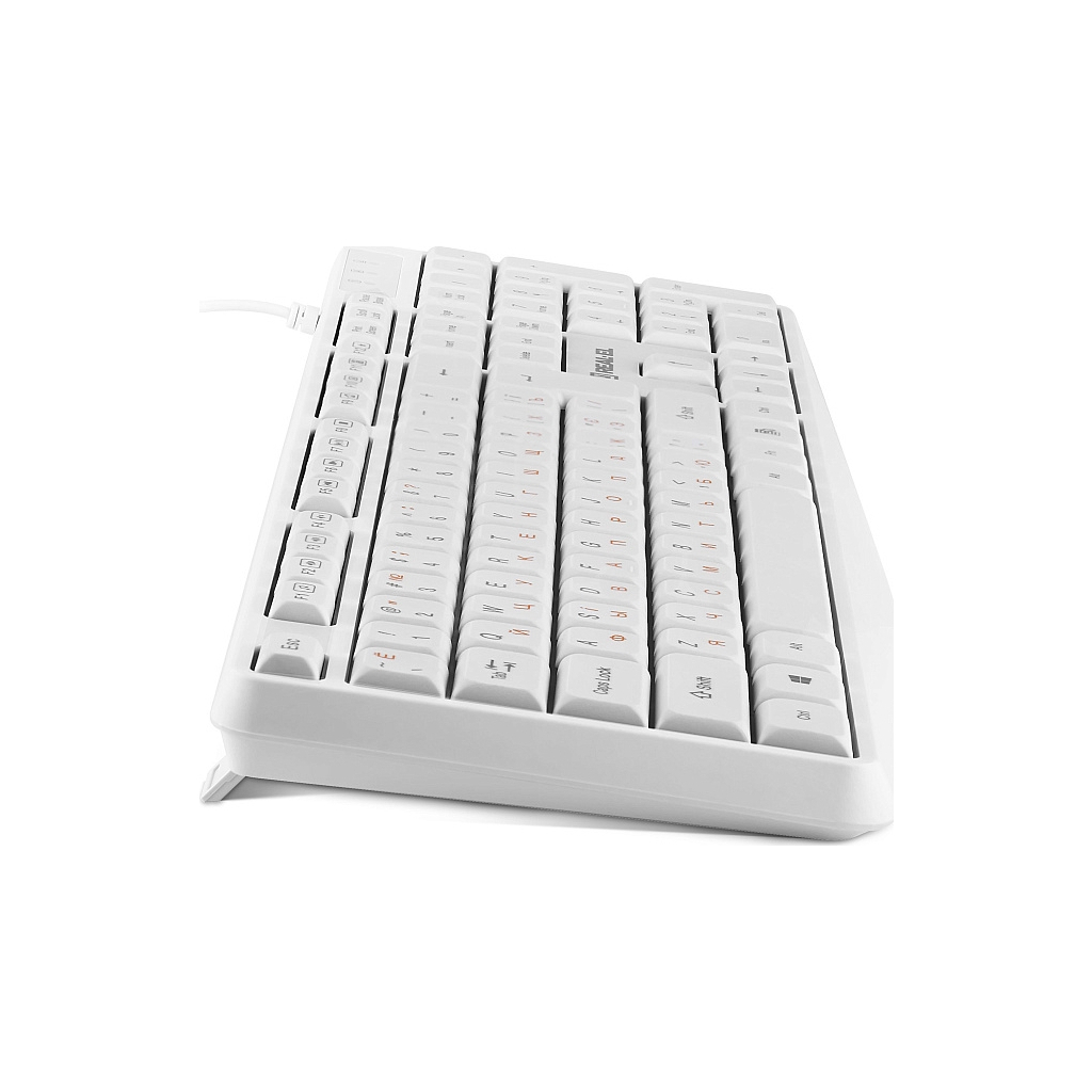 Клавіатура REAL-EL RK-513 USB White (EL123100047) - фото 5 Клавіатура REAL-EL RK-513 USB White (EL123100047) - фото 5