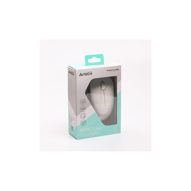 Мишка A4Tech FG15CS Air2 Wireless White (4711421001243) - фото 4