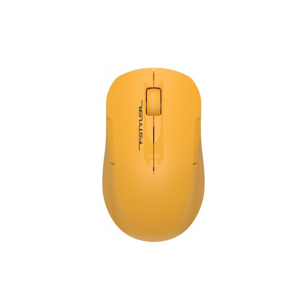 Мишка A4Tech FG15CS Air2 Wireless Yellow (4711421001236) - фото 1