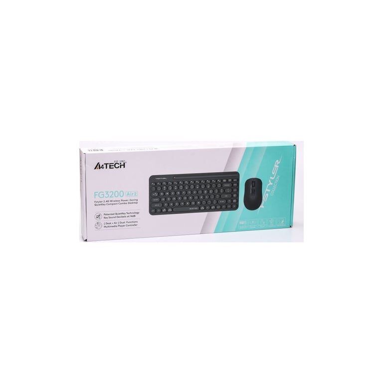 Комплект A4Tech FG3200 Air2 Wireless Grey (4711421997270) - фото 7
