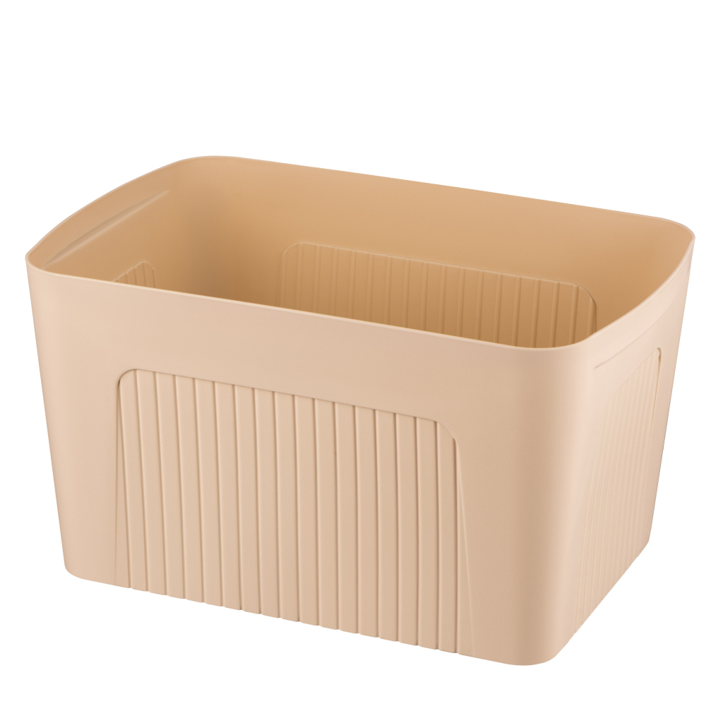 Контейнер для зберігання Ardesto З кришкою Бежевий 23 л (ARHC2523B) - фото 2 Контейнер для зберігання Ardesto З кришкою Бежевий 23 л (ARHC2523B) - фото 2