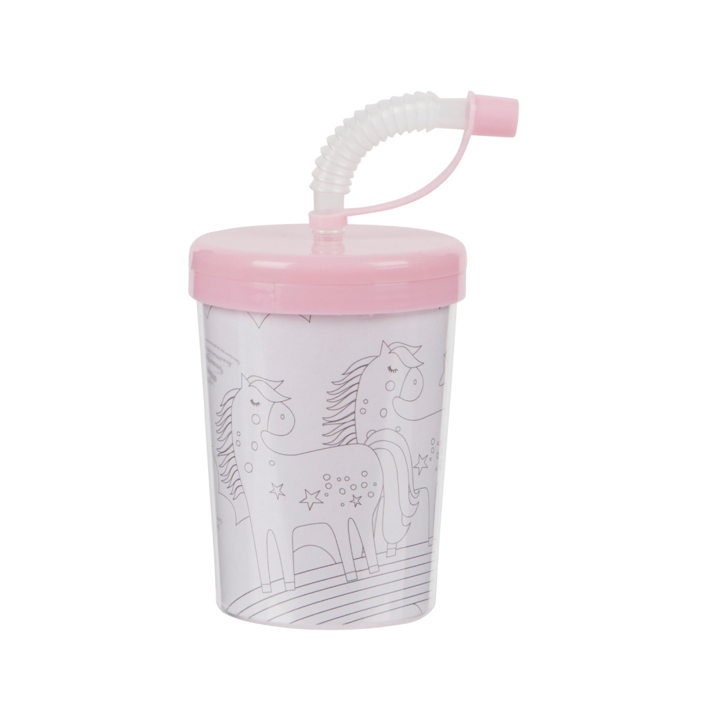 Набір для творчості Crayola Стаканчик-розмальовка Поні-клуб З олівцями (15765-B) - фото 1 Набір для творчості Crayola Стаканчик-розмальовка Поні-клуб З олівцями (15765-B) - фото 1