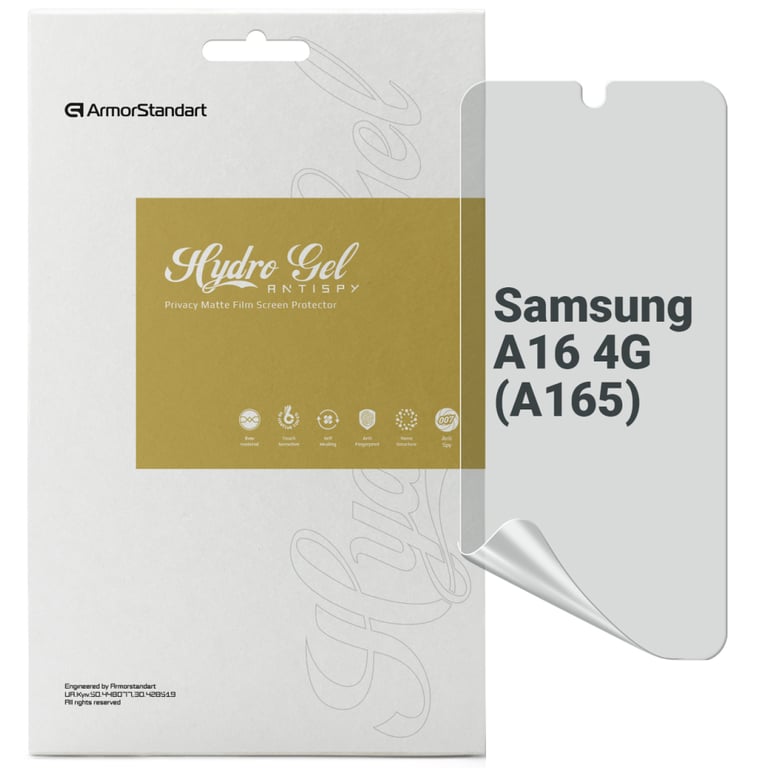 Плівка захисна Armorstandart Anti-spy Samsung A16 4G (A165) (ARM80178) - фото 1