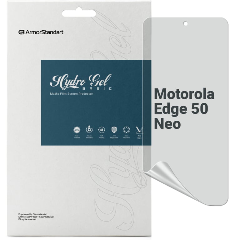 Плівка захисна Armorstandart Matte Motorola Edge 50 Neo (ARM80025) - фото 1
