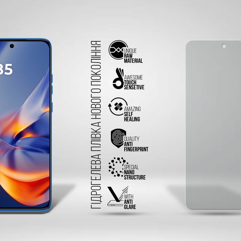 Плівка захисна Armorstandart Matte Motorola Edge 50 Neo (ARM80025) - фото 2