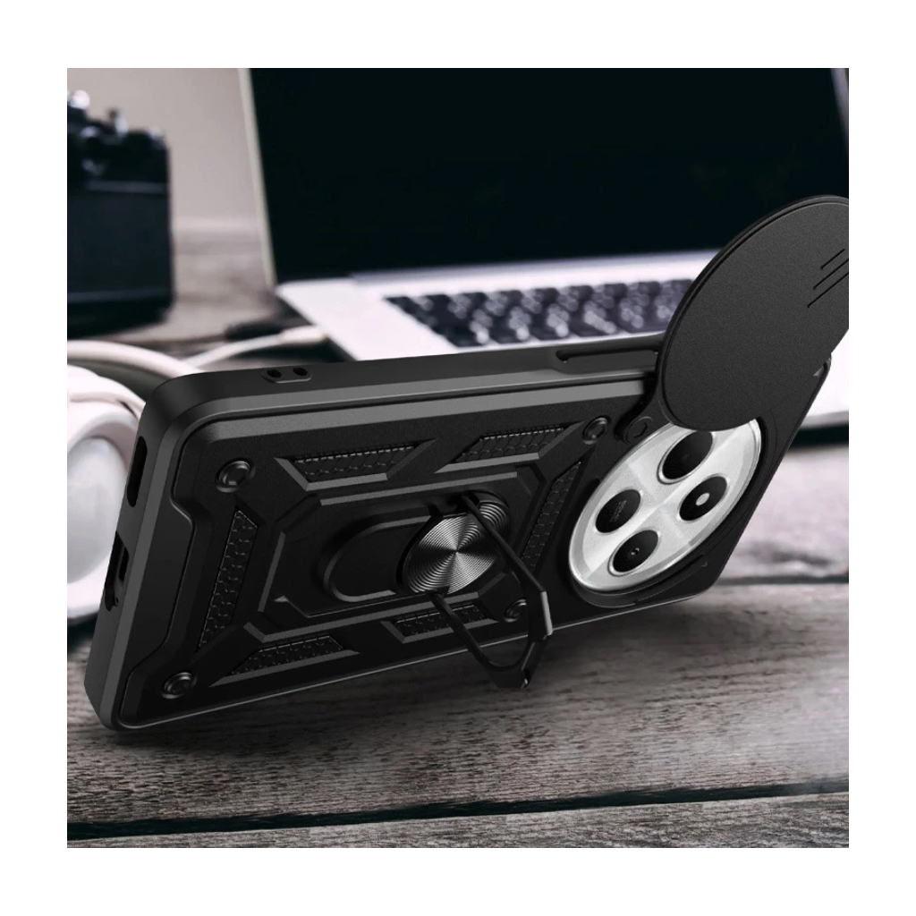 Чохол до мобільного телефона BeCover Military Xiaomi Redmi 14C 4G / Poco C75 Black (712489) - фото 4 Чохол до мобільного телефона BeCover Military Xiaomi Redmi 14C 4G / Poco C75 Black (712489) - фото 4