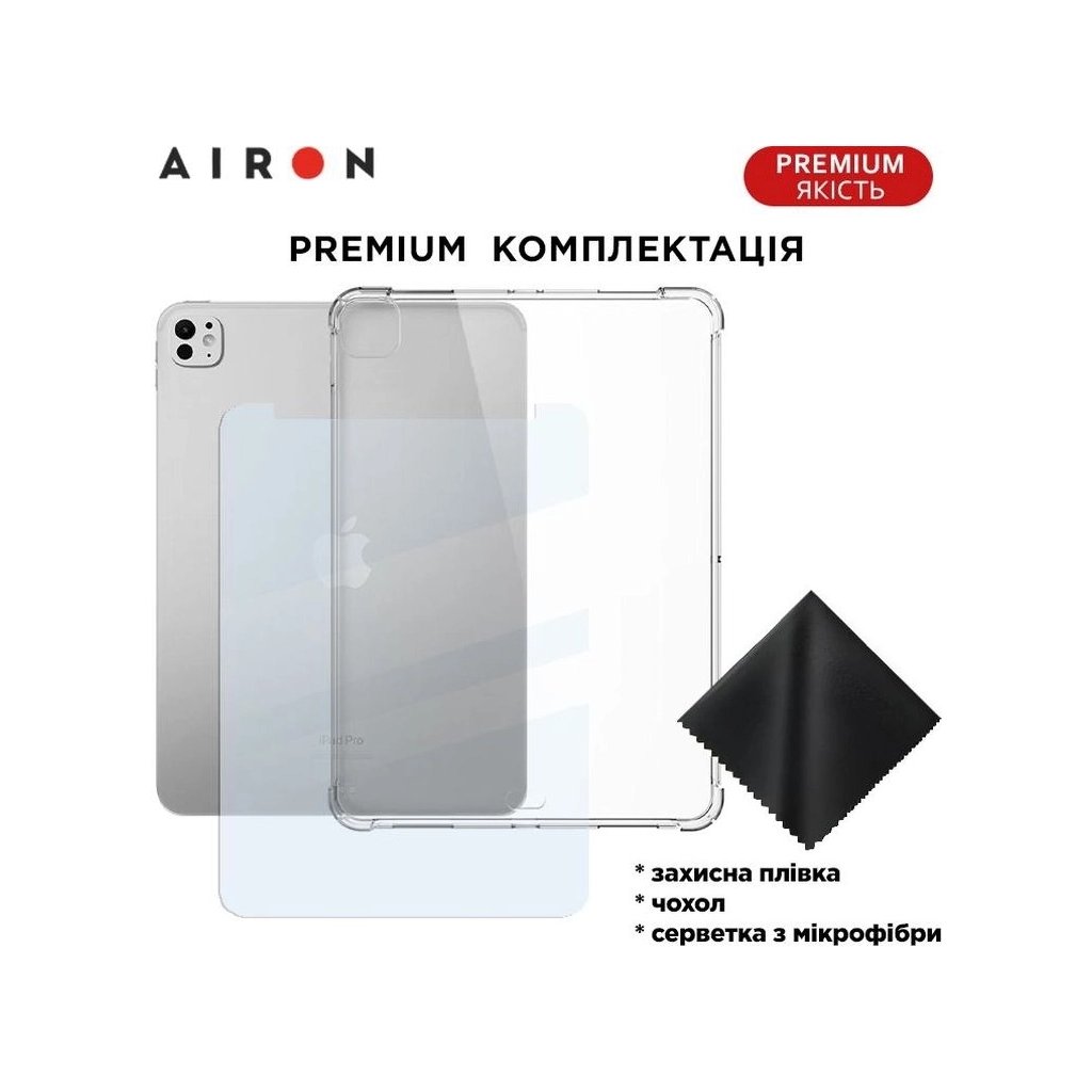 Чохол до планшета AirOn EVA Premium iPad Pro 11 / Air 11 2024 transparent (4822352781136) - фото 6 Чохол до планшета AirOn EVA Premium iPad Pro 11 / Air 11 2024 transparent (4822352781136) - фото 6