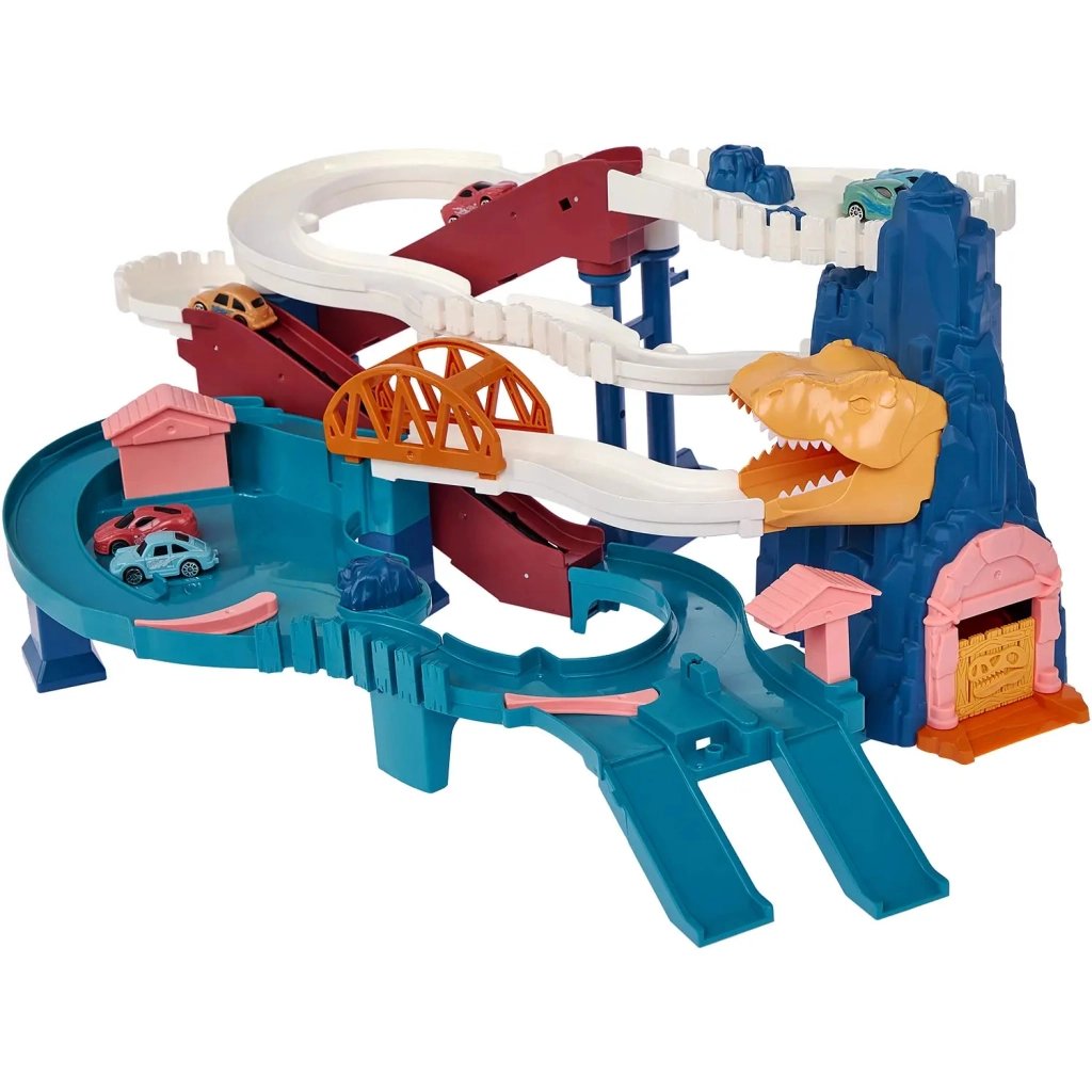 Ігровий набір ZIPP Toys Dino автотрек-серпантин електричний, 6 машинок (5501A) - фото 3 Ігровий набір ZIPP Toys Dino автотрек-серпантин електричний, 6 машинок (5501A) - фото 3