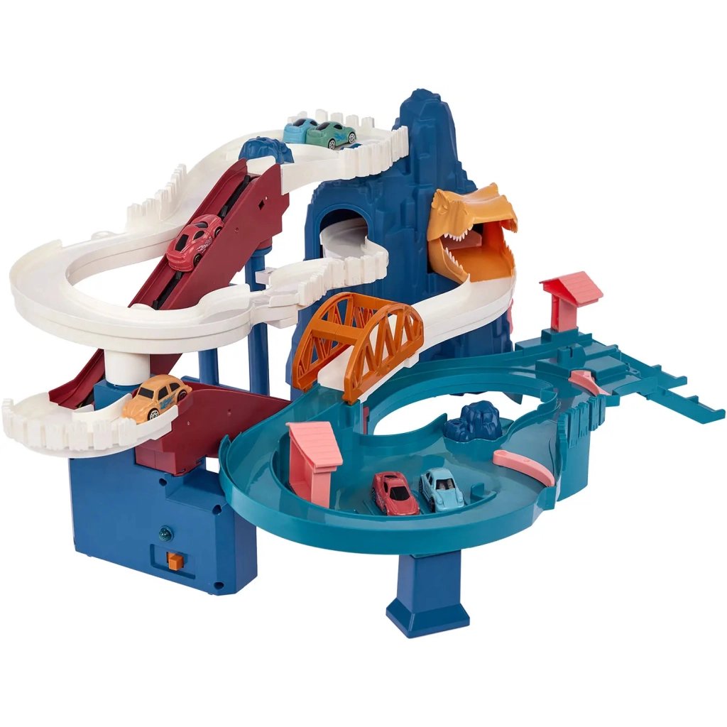 Ігровий набір ZIPP Toys Dino автотрек-серпантин електричний, 6 машинок (5501A) - фото 5 Ігровий набір ZIPP Toys Dino автотрек-серпантин електричний, 6 машинок (5501A) - фото 5
