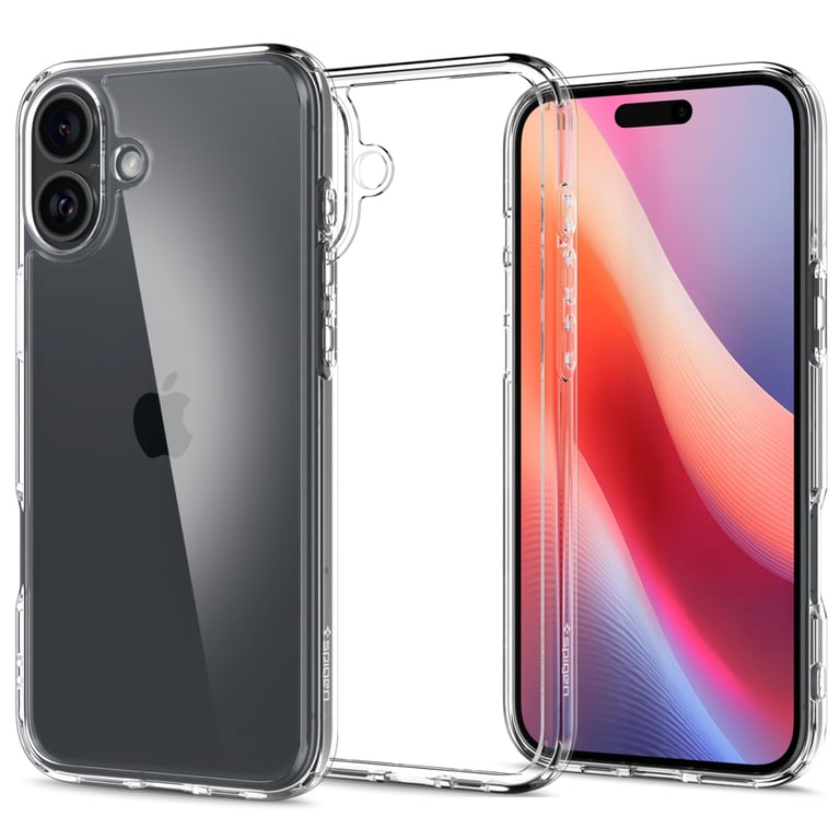 Чохол до мобільного телефона Spigen iPhone 16 Plus Ultra Hybrid Crystal Clear (ACS08069) - фото 4