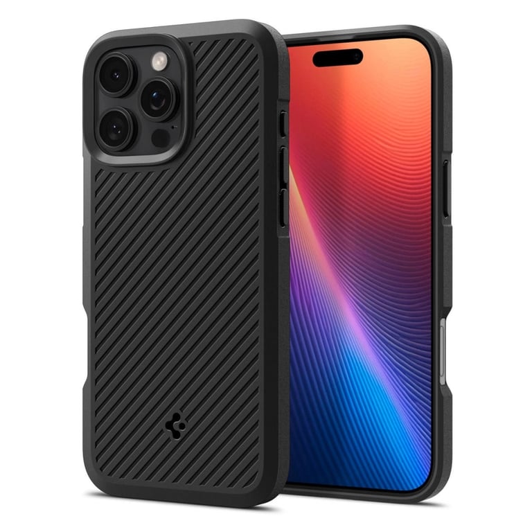 Чохол до мобільного телефона Spigen iPhone 16 Pro Core Armor Matte Black (ACS08157) - фото 3