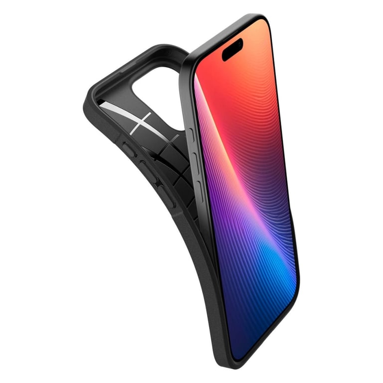 Чохол до мобільного телефона Spigen iPhone 16 Pro Core Armor Matte Black (ACS08157) - фото 4