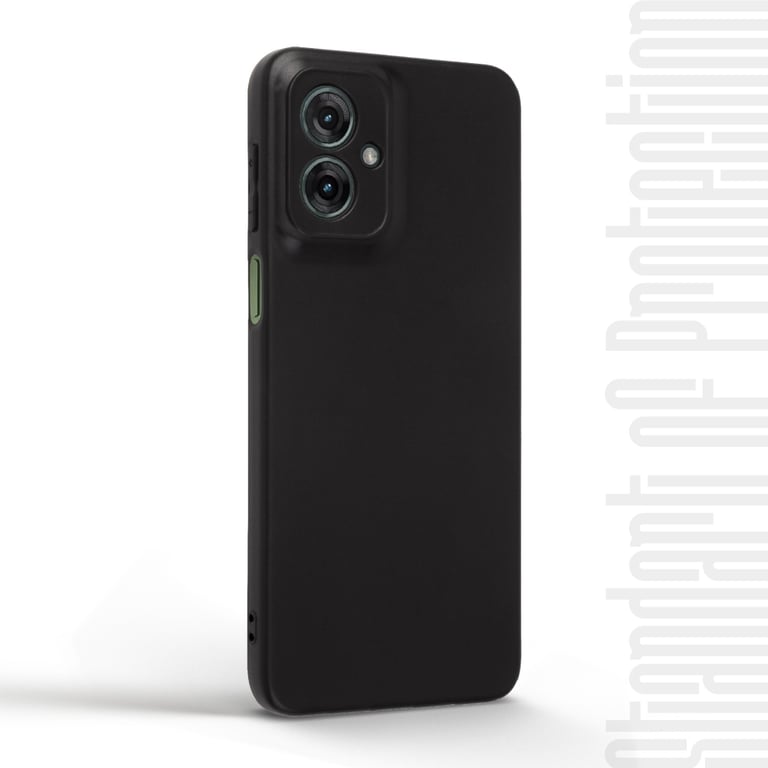 Чохол до мобільного телефона Armorstandart Matte Slim Fit Motorola G55 5G Camera cover Black (ARM81199) - фото 2