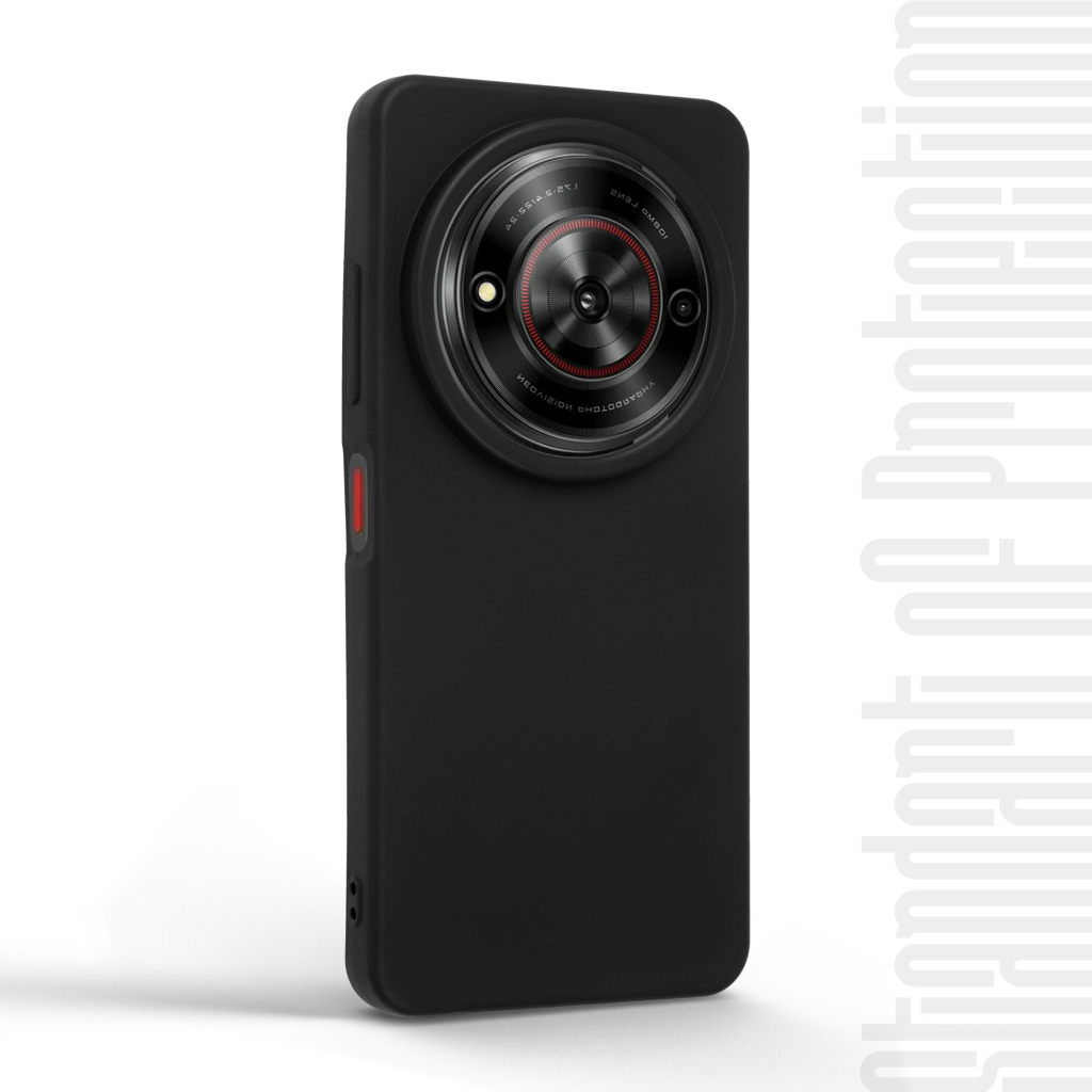 Чохол до мобільного телефона Armorstandart Matte Slim Fit ZTE Nubia Focus 5G Black (ARM78952) - фото 2 Чохол до мобільного телефона Armorstandart Matte Slim Fit ZTE Nubia Focus 5G Black (ARM78952) - фото 2