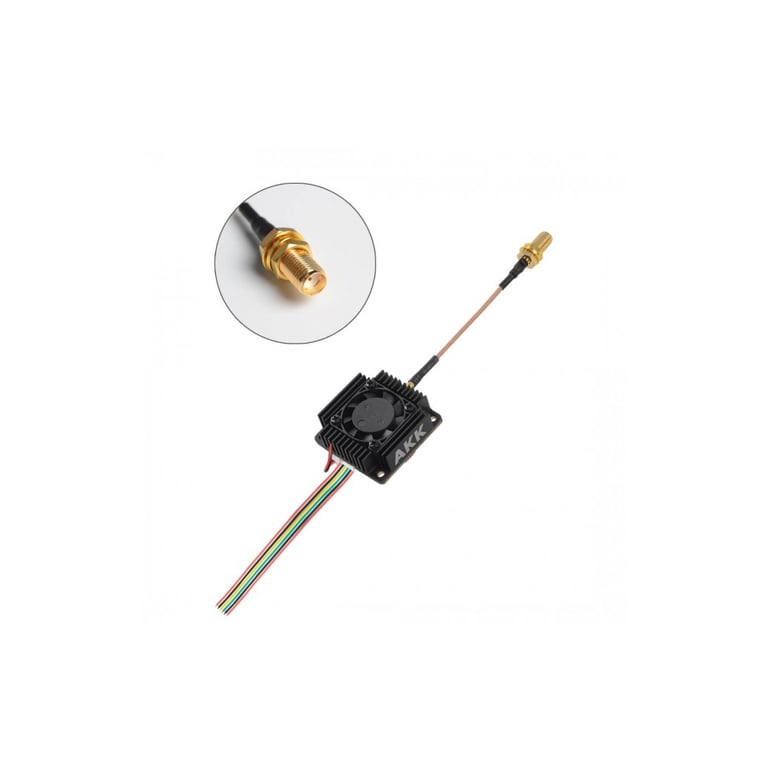 Відеопередавач (VTX) AKK Ultra Long Range 3W 5.8GHz 96CH Low Band (TX3000AC96) - фото 2
