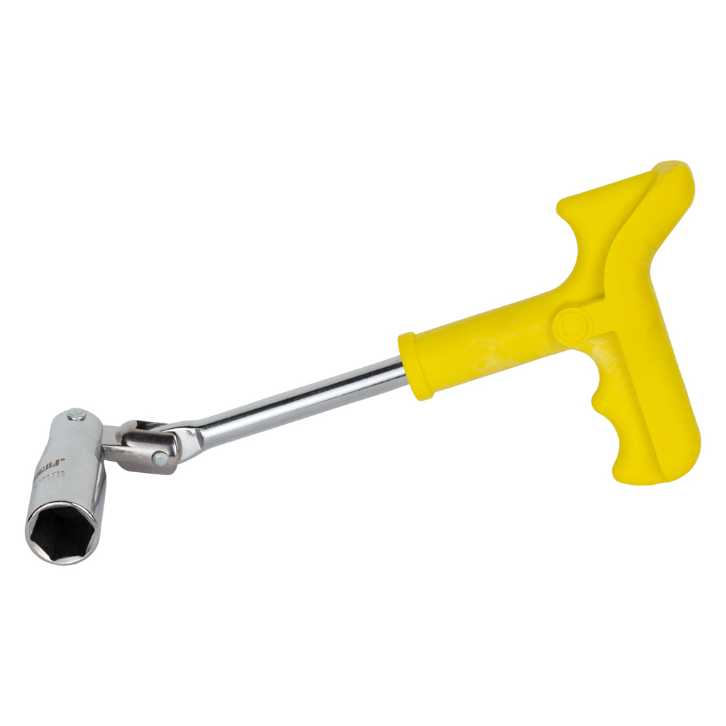 Ключ Sigma свічковий з шарніром посилений 16мм (6030321) - фото 2 Ключ Sigma свічковий з шарніром посилений 16мм (6030321) - фото 2