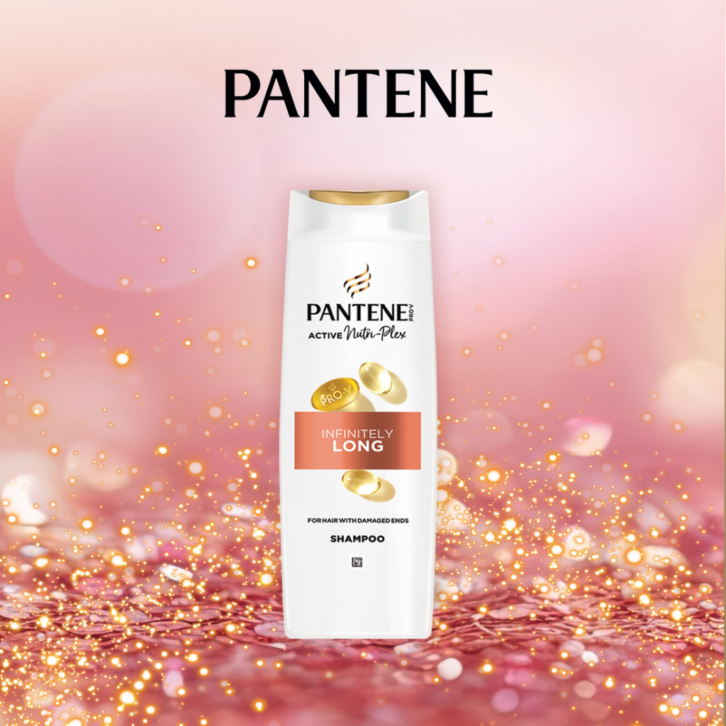 Набір косметики Pantene Pro-V Infinitely Long Шампунь 400 мл + Бальзам-ополіскувач 220 мл (8700216614870) - фото 4 Набір косметики Pantene Pro-V Infinitely Long Шампунь 400 мл + Бальзам-ополіскувач 220 мл (8700216614870) - фото 4